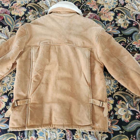 Vintage J.Percy For Marvin Richard's Camel Suede Leather Jacket - Picture 2 of 16